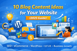 Read more about the article 10 Blog Content Ideas for Your Website